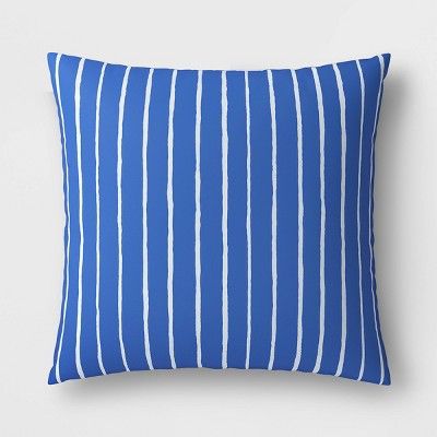 Outdoor Throw Pillow Striped - Room Essentials™ | Target