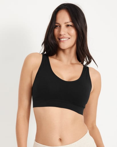 Seamfree® Cotton Blend Light Support Bralette | Jockey