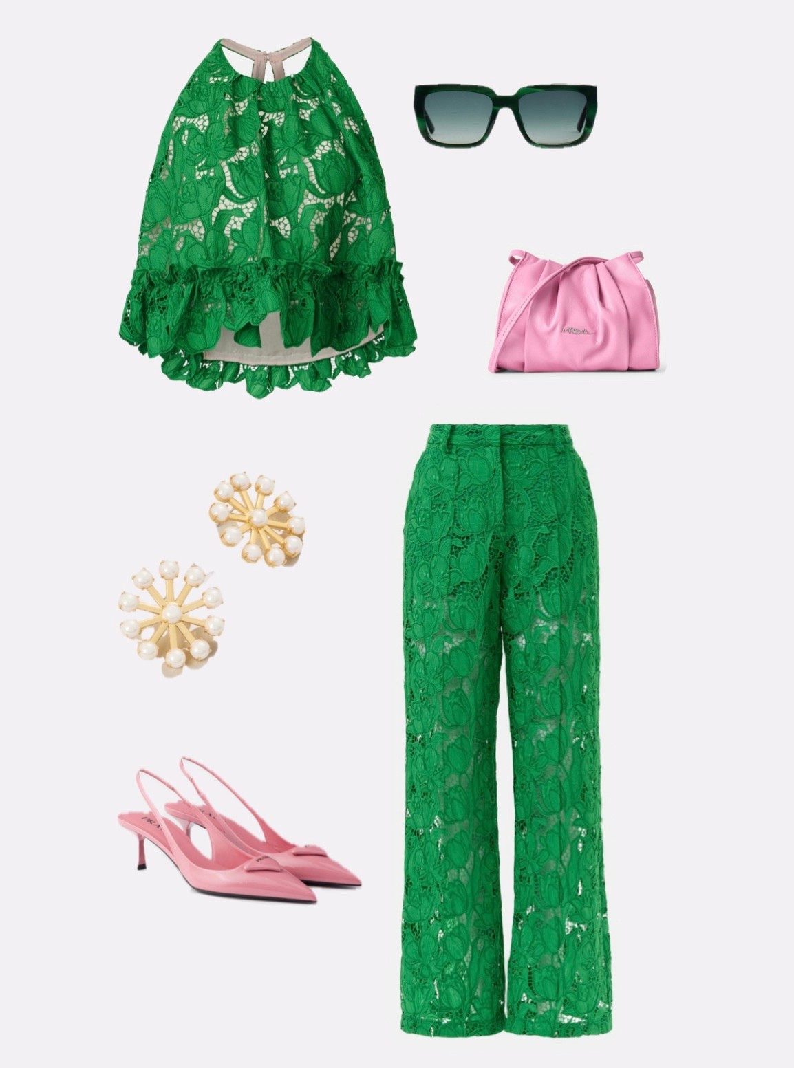 ALMOST ☀️☀️☀️

Green set
Matching set
Rent the runway
Spring outfit
Spring style
Summer outfit
Summer style
Preppy outfit
Preppy style
Chic outfit
Colorful outfit
Pink heels
Pink pumps
Gold earrings
Fun jewelry
Fun earrings
statement outfit
Pink bag
Pink purse
Phillip Lim
Prada
Lele sadoyghi
Aknvas
Derek lam

#LTKootd
