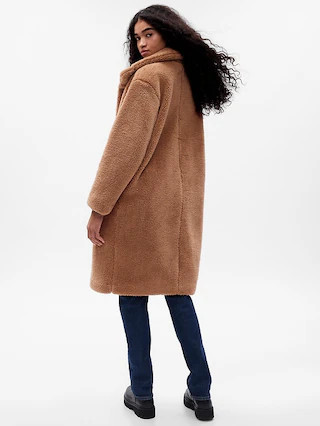 Long Sherpa Coat | Gap (US)