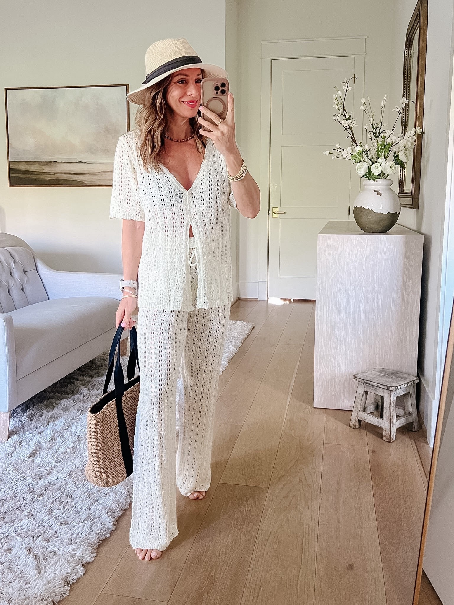 If you want a pants cover up set, this one from Amazon is so good and easy to dress up 

Set Fit: I’m wearing a Small 

#LTKgrwm #LTKTravel #LTKPetite