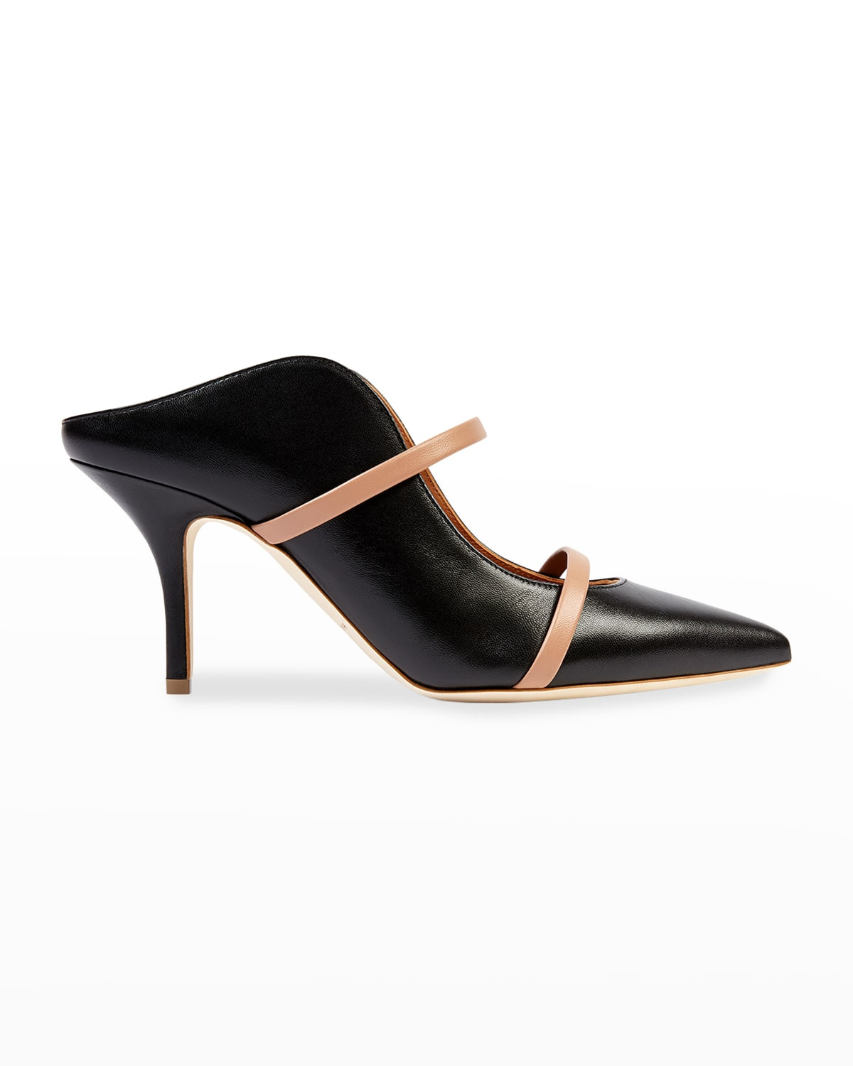 Maureen 70mm Bicolor Napa Mules | Neiman Marcus