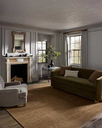 Loloi Jeremiah Brent Greenwich Collection GRN-01 Rust 11'-6" x 15' Area Rug | Amazon (US)