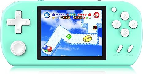 Handheld Game Console for Kids Preloaded 218 Retro Video Games, Portable Gaming Player with Recha... | Amazon (US)