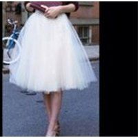 White Tulle Skirt Bridesmaid Flower Girl Skirt Wedding Dress Tutu Ballet | Etsy (US)