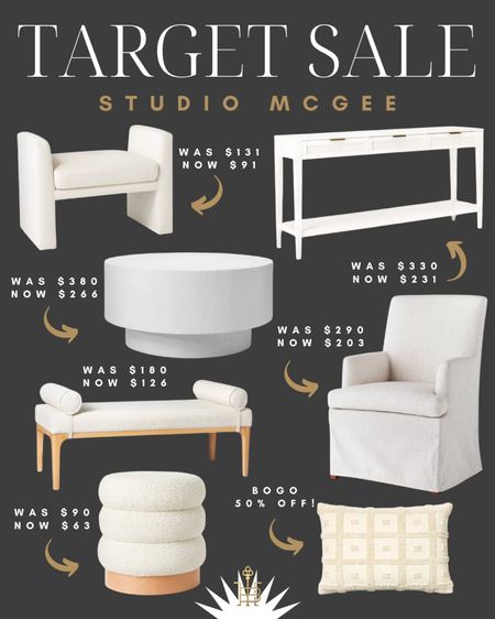 Target sale, Target deals, Target furniture, Target home, studio McGee, white furniture, white home, modern home, look for less, bench, console table, coffee table, decorative pillows, living room furniture, Target finds

#LTKSaleAlert #LTKHome #LTKSummerSales