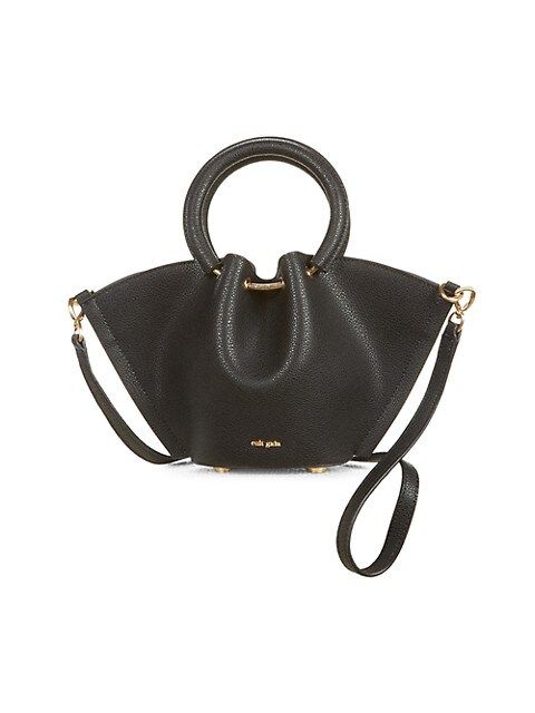 Mini Valeska Pebbled Leather Top Handle Bag | Saks Fifth Avenue