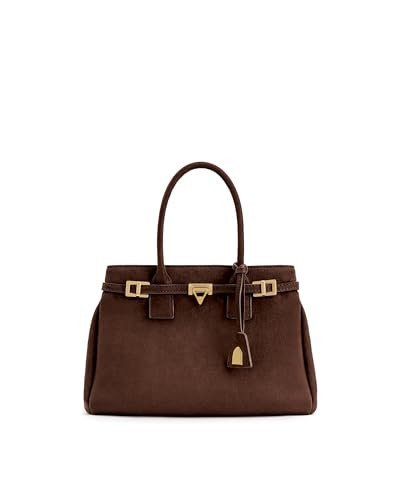 JW PEI Women's Miley Belt Embellished Tote Bag - Brown | Amazon (US)