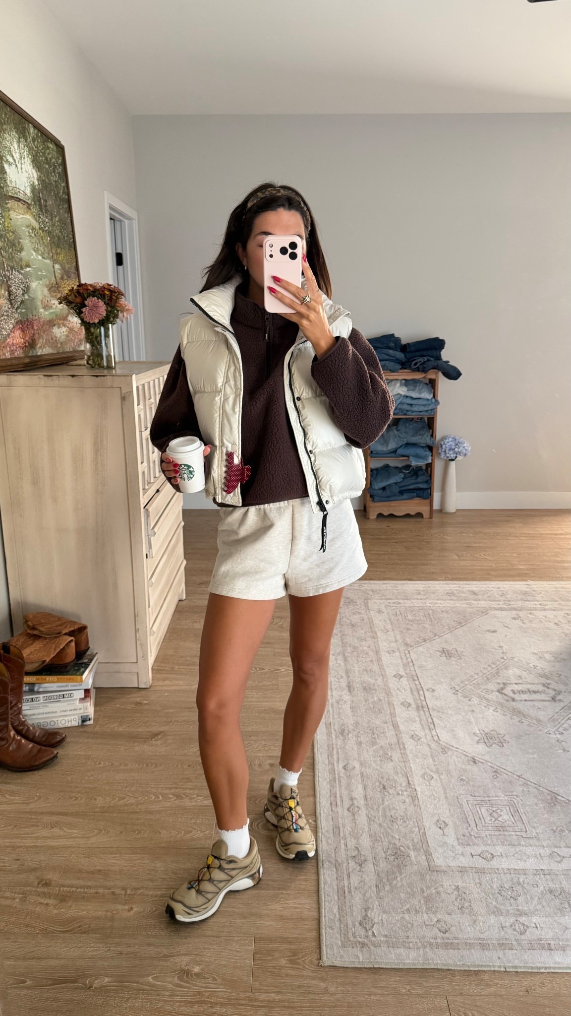 Cozy fall walk outfit! S in zip up and S in vest! M bottoms 

#LTKGiftGuide #LTKSeasonal #LTKStyleTip