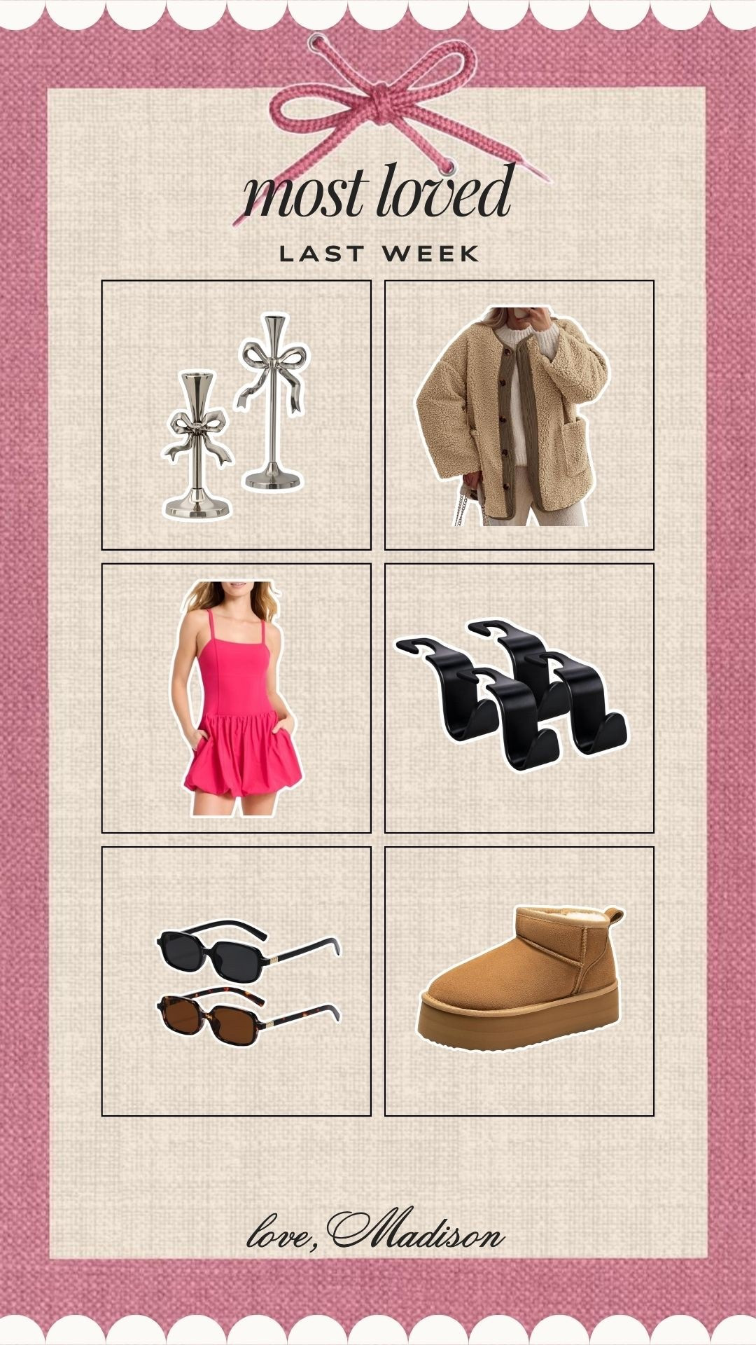 Your recent favorites💌💘

best sellers, LTK best sellers, Amazon best sellers, Target best sellers, most loved finds, top rated favorites, viral products, trending items, customer favorites, tried and true finds, everyday essentials, popular fashion finds, must have items, highly rated products, top selling styles, favorite purchases, frequently asked finds, influencer favorites, viral Amazon finds, Target favorites, mom approved favorites, cozy essentials, everyday outfits, home must haves, beauty best sellers, giftable favorites, affordable finds, staple pieces, crowd favorites, trending now, shop my best sellers

#LTKootd #LTKSeasonal #LTKmomlife