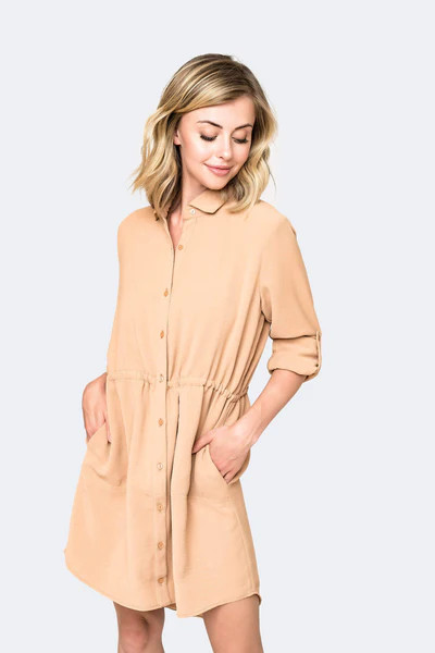 Jennifer Shirt Dress | Gibson