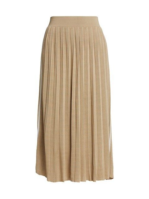 Peyton Pleated Midi Skirt | Saks Fifth Avenue