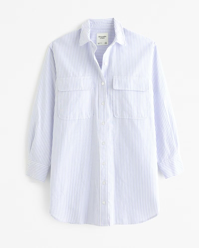 Women's Oxford Mini Shirt Dress | Women's Dresses & Jumpsuits | Abercrombie.com | Abercrombie & Fitch (US)