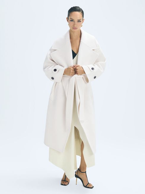 Atelier Wool-Cashmere Blindseam Coat | Reiss US