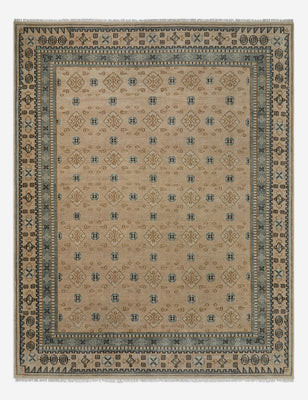 Hirsh Hand-Knotted Wool Rug 5' x 8' | Lulu and Georgia 