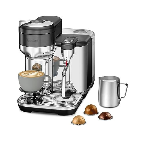 Nespresso Breville Vertuo Creatista BVE850BST, Black Stainless Steel | Amazon (US)