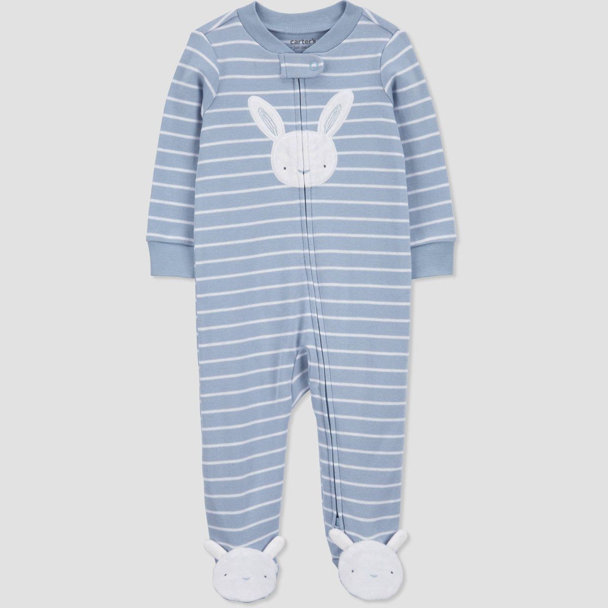 Carter's Just One You® Baby Striped Bunny Sleep N' Play - Blue | Target