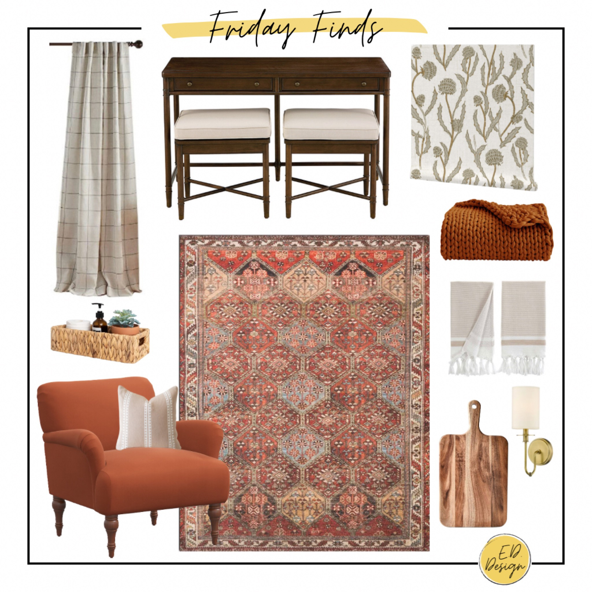 Still loving this fall home vibe. The burnt orange is perfection!

#LTKSeasonal #LTKhome