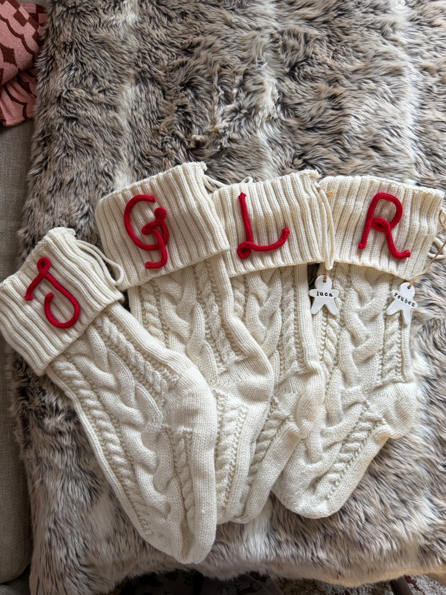 DIY personalised christmas stockings 🎅🏻✨  

#LTKfamily #LTKkids #LTKhome