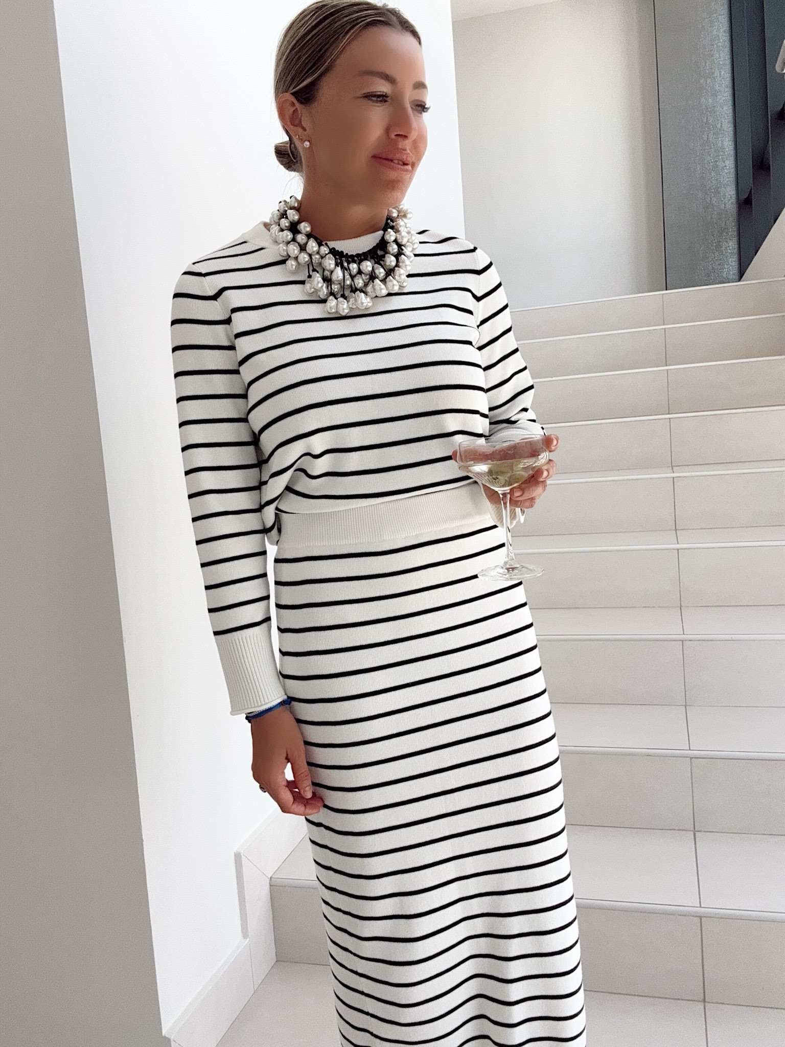 Amazon striped matching set under $60 and I’m wearing a size small 

#LTKFindsUnder100 #LTKOver40 #LTKStyleTip
