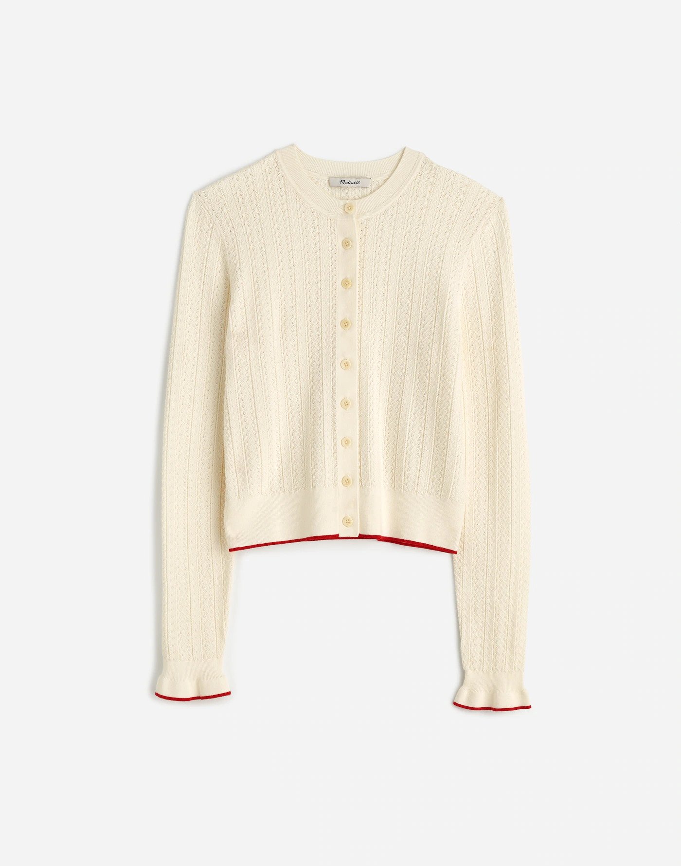 The Signature Open-Knit Cardigan | Madewell | Madewell