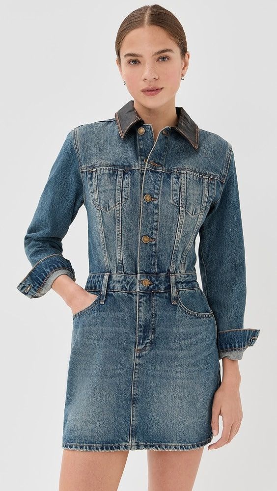 Maxella Denim Jacket Mini Dress | Shopbop