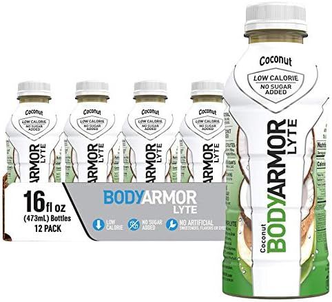 BODYARMOR LYTE Sports Drink Low-Calorie Sports Beverage, Coconut, Natural Flavors With Vitamins, Pot | Amazon (US)