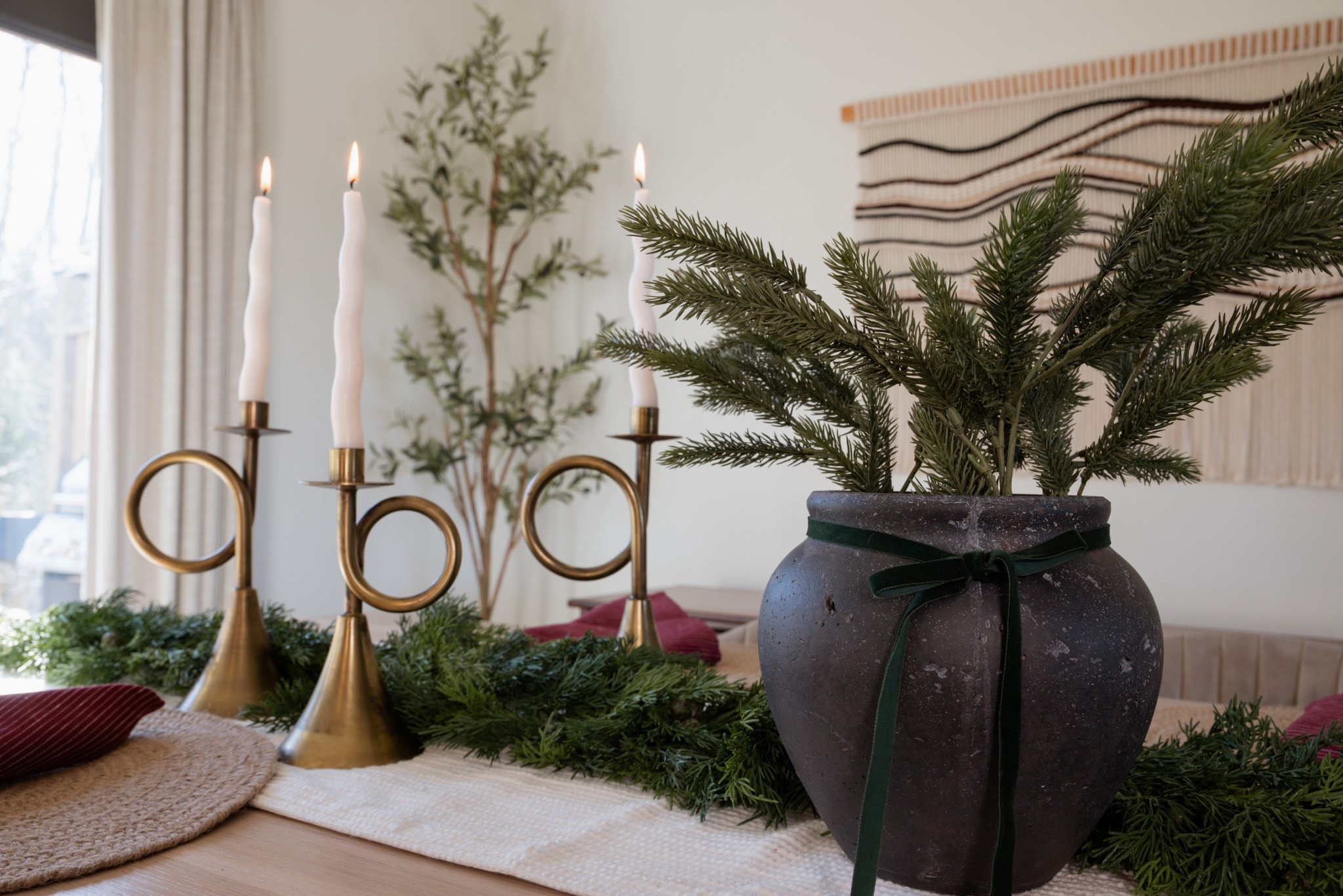 Loving my new Wayfair Canada holiday decor. These trumpet candlesticks and garland are my favourite! 

#LTKcanada #LTKhome #LTKholiday