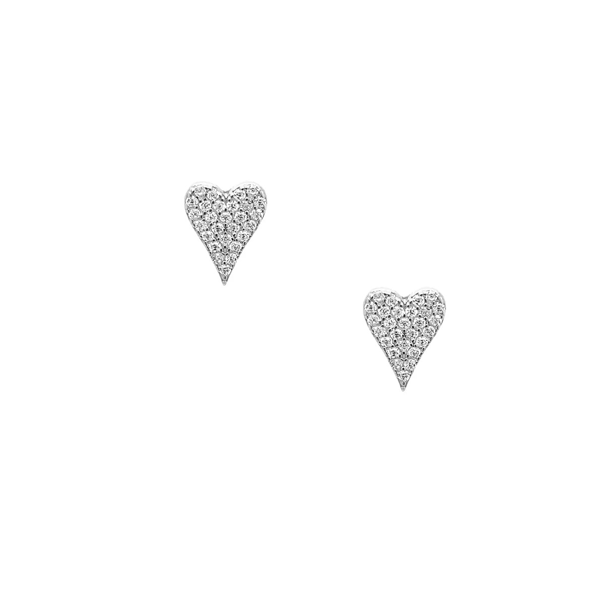 SALE Heart Stud Earrings | Jennifer Miller Jewelry