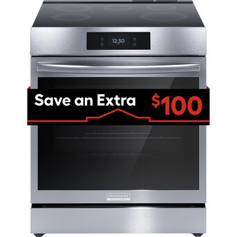 Frigidaire Gallery 30-in 5 Elements 6.2-cu ft Self and Steam Cleaning Air Fry Convection Oven Sli... | Lowe's