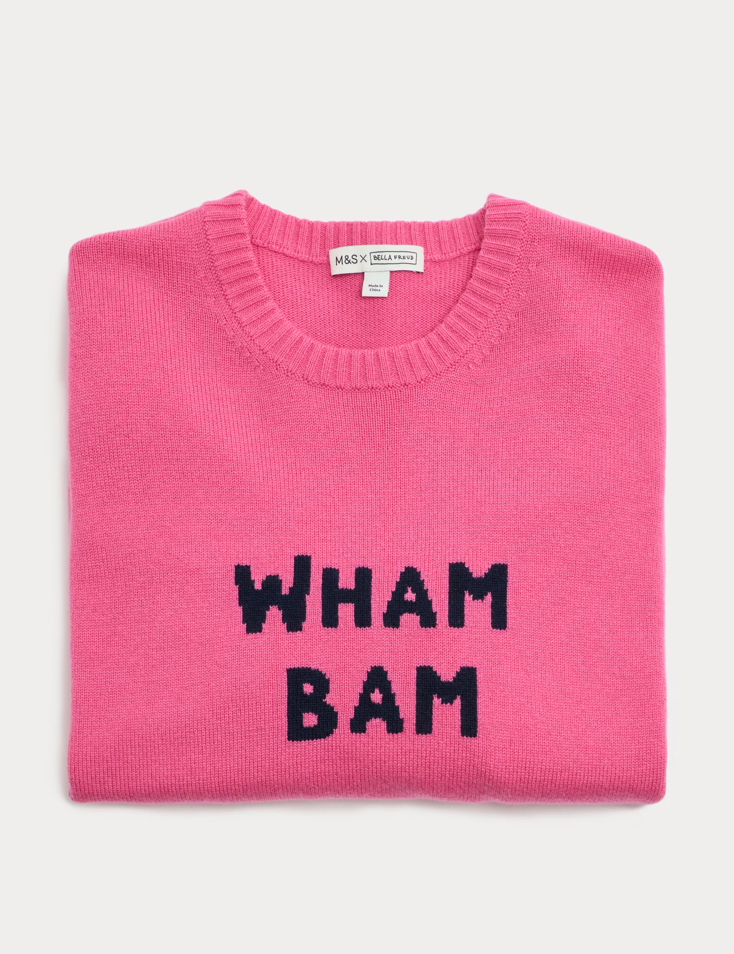 Merino Wool Rich 'Wham Bam' Relaxed Jumper | Marks & Spencer (UK)