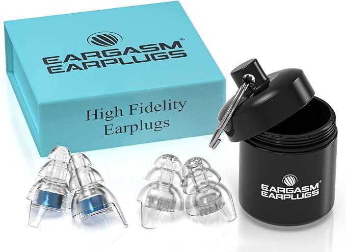 Eargasm High Fidelity Earplugs for Concerts Musicians Motorcycles Noise Sensitivity Conditions an... | Amazon (US)