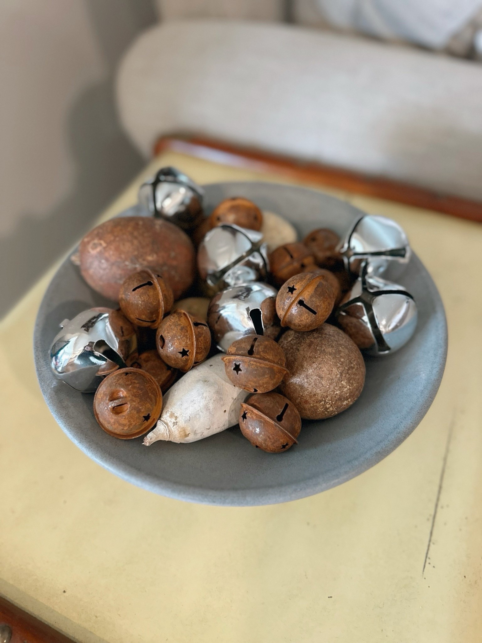 Holiday home decor – decorative bowl with jingle bells, and potpourri #amazonhome #amazonfashion

#LTKHome #LTKSeasonal #LTKHoliday