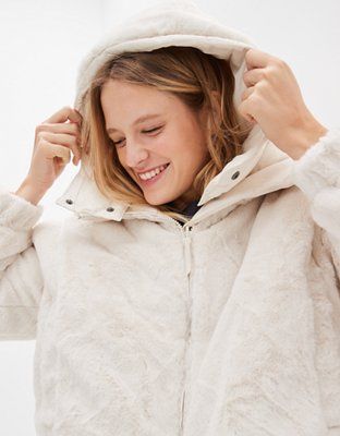 AE Reversible Puffer Jacket | American Eagle Outfitters (US & CA)
