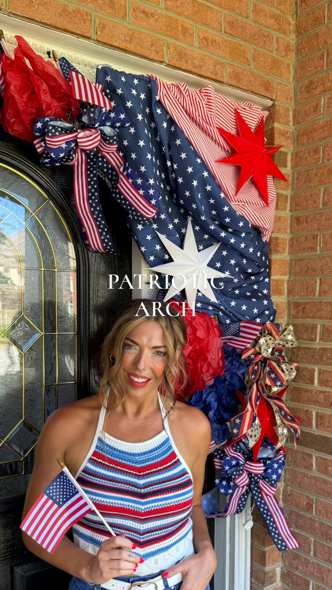 Patriotic arch, Fourth of July decor, 4th of July, Fourth of July porch, patriotic porch, patriotic decor

#LTKHome #LTKSeasonal