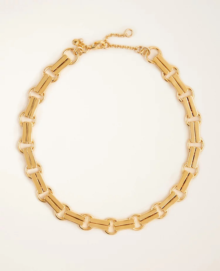 Bar Linked Necklace | Ann Taylor | Ann Taylor (US)