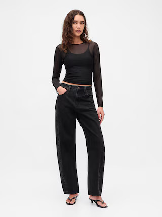 Mesh Crop T-Shirt | Gap (US)