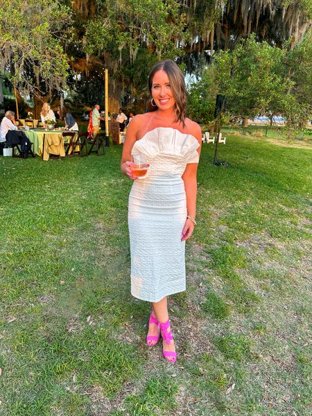 A white dress you need in your closet this summer! Whether you’re a bride or have a summer vacation coming up, this dress is perfect for both! I wore it to a fundraiser last week with a pop of pink! 

White dress, bridal outfit, summer outfit, spring outfit, vacation outfit 

#LTKshoecrush #LTKstyletip #LTKwedding