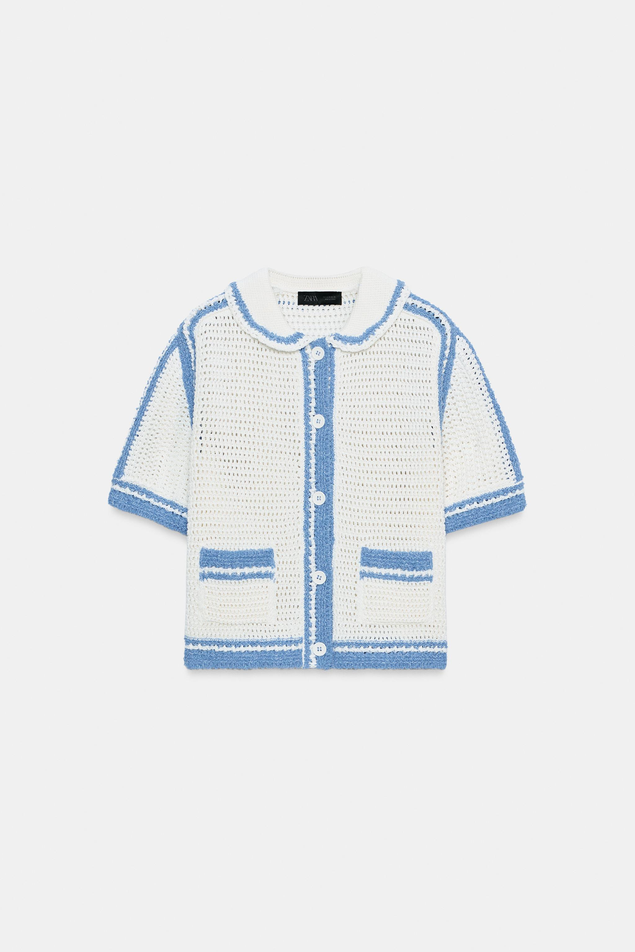 OPEN-KNIT POLO | Zara US