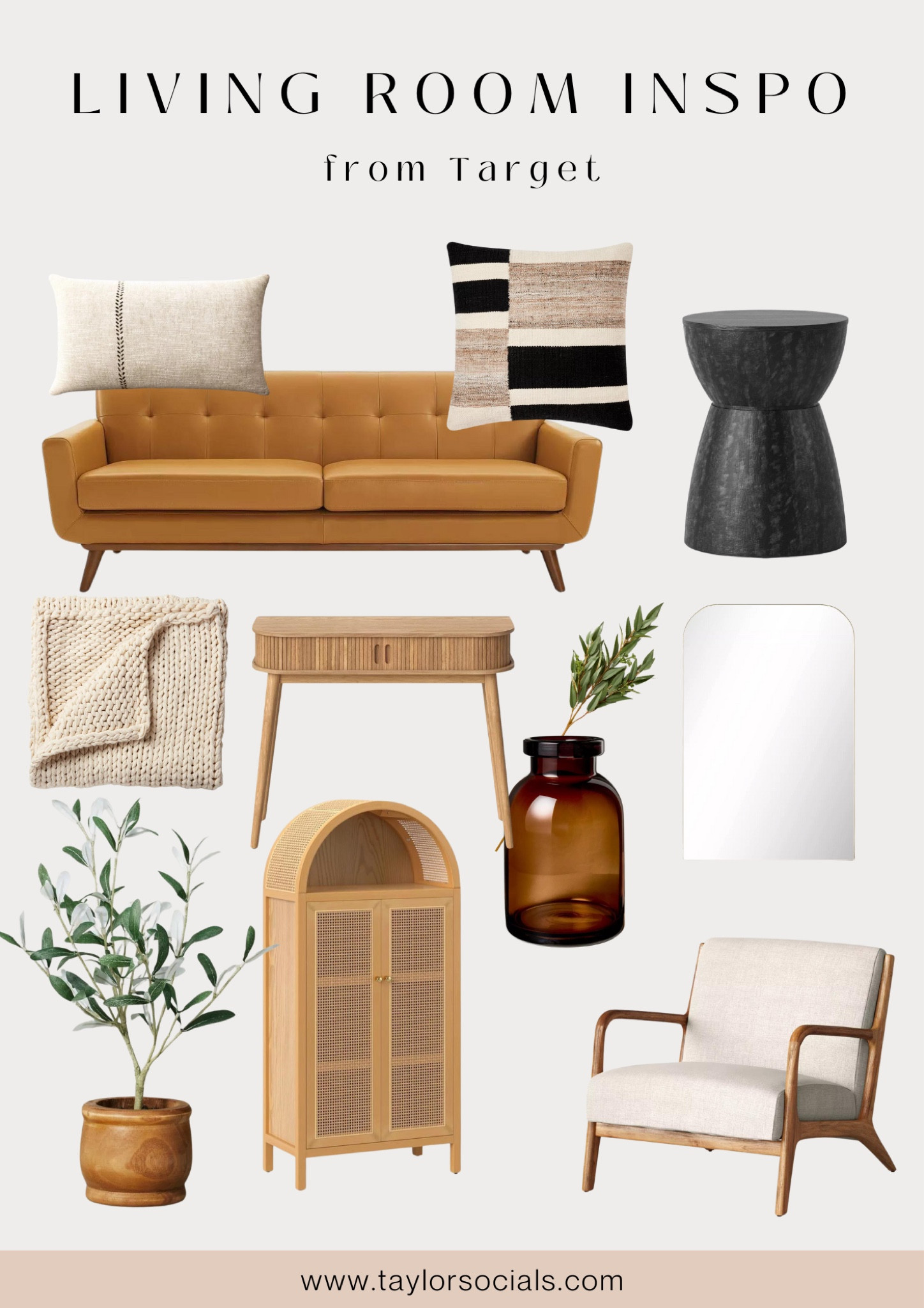Living Room Inspo from Target #livingroom #couch #target #homedecor #midcenturymodern 

#LTKStyleTip #LTKHome