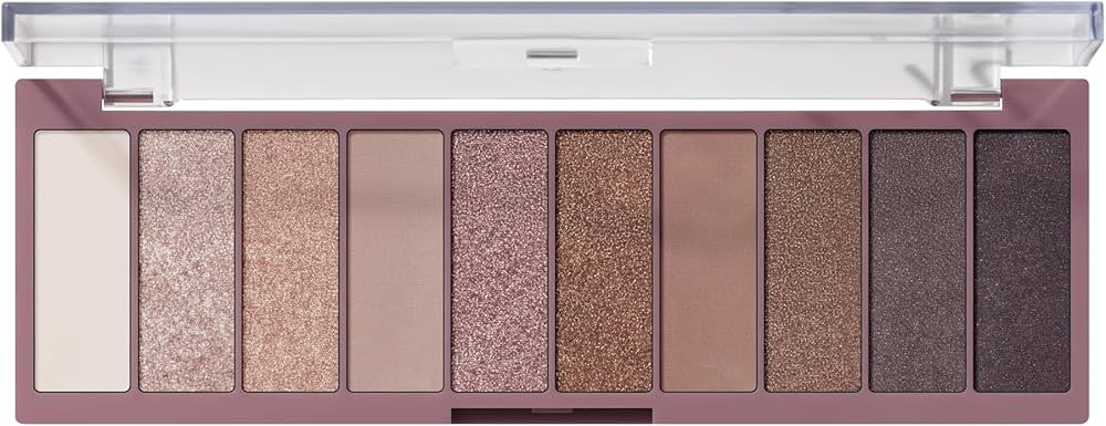 e.l.f. Perfect 10 Eyeshadow Palette, Ten Ultra-pigmented Shimmer & Matte Shades, Vegan & Cruelty-... | Amazon (US)