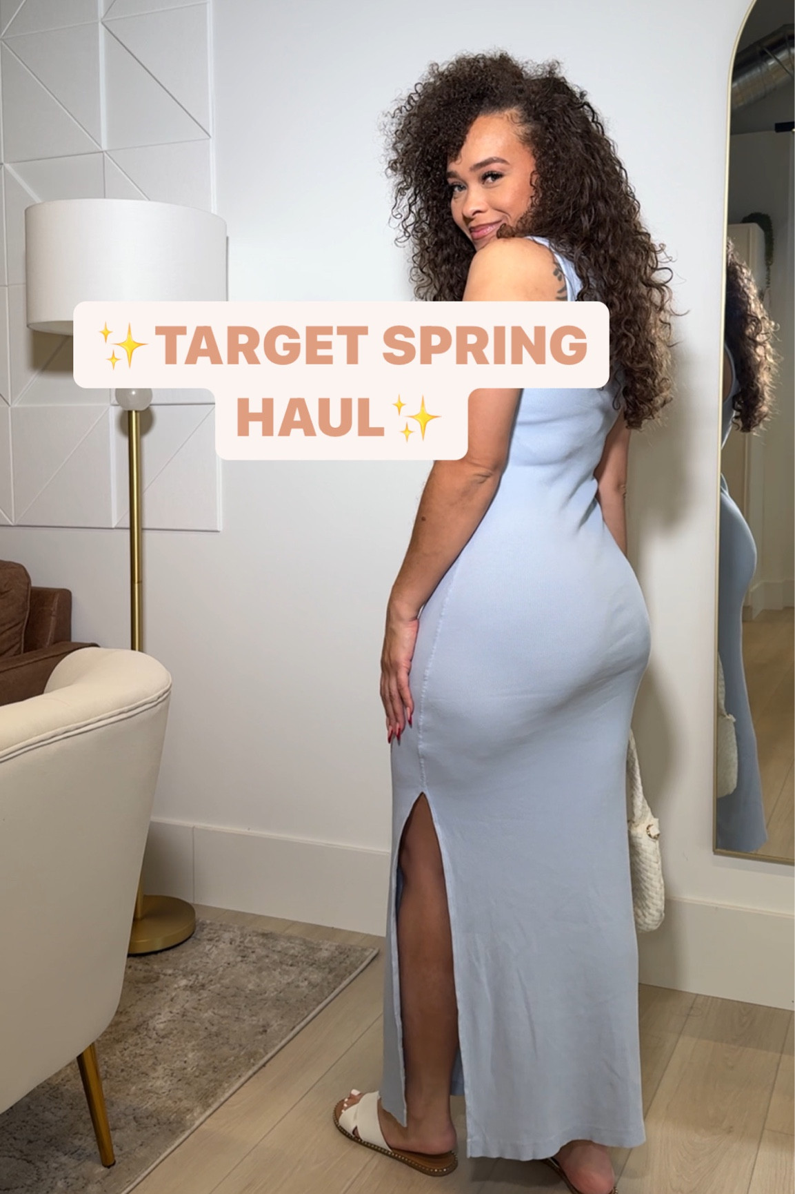 

Went to @target 🎯 for deoterant and left with a NEW spring wardrobe 😂

Everything I shared is linked in my bi0. 🛍️
1. Two piece set - size Large
2. Striped cargos - size 8
3. Tan cargos - size M
4. Blue maxi dress - size M .. but runs big so if you like a more fit look size down.
5. Pink Tank - size S
6. Yellow Tank - size L
7. Blazer - size M

#targethaul #targettryon #targettryonhaul #targetspring2024 