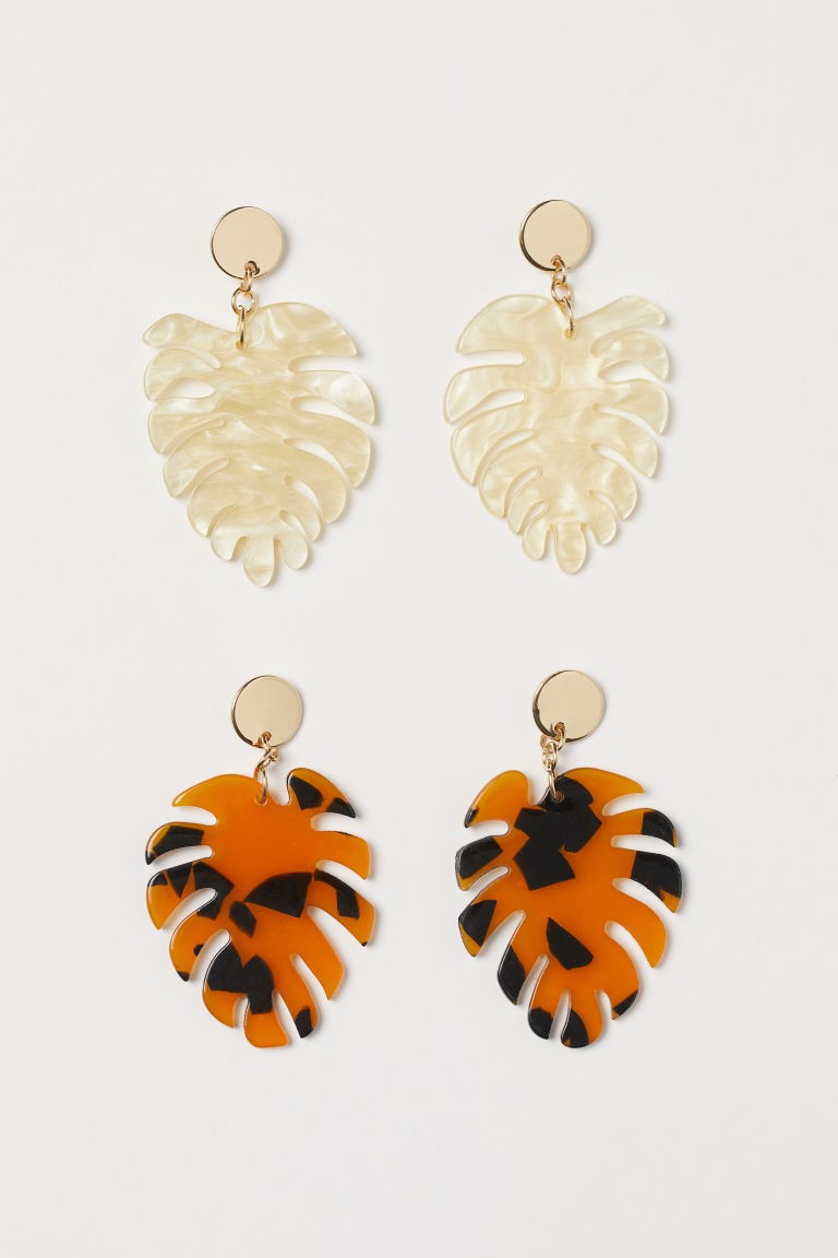 H & M - 2 Pairs Earrings - Gold | H&M (US + CA)