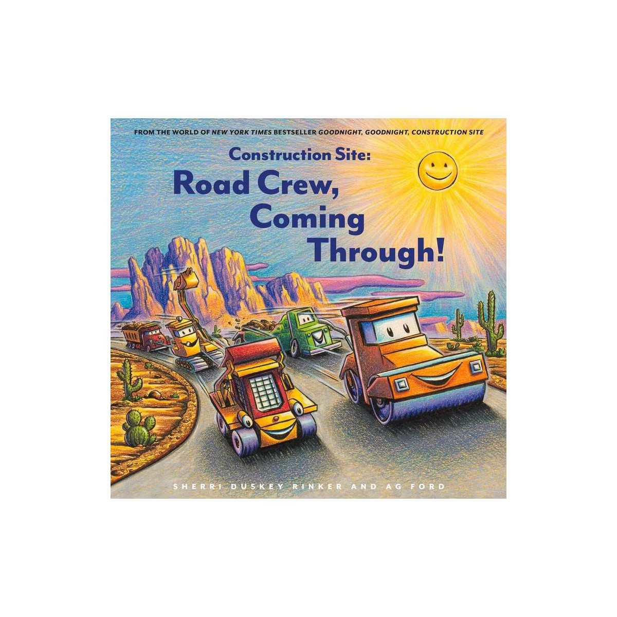 Construction Site: Road Crew, Coming Through! - by Sherri Duskey Rinker (Board Book) | Target