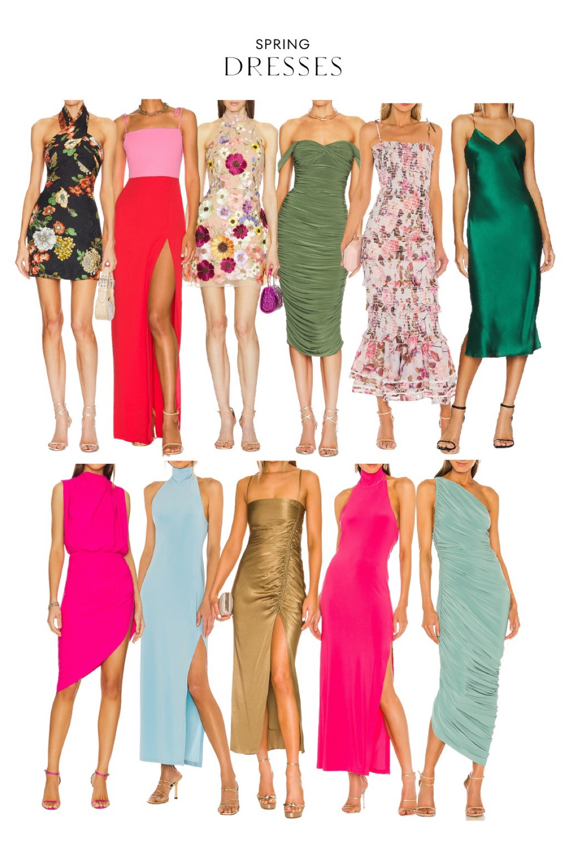 Some of my favorite dresses, whether you have a spring wedding or fun event. 

#LTKSeasonal #LTKFind