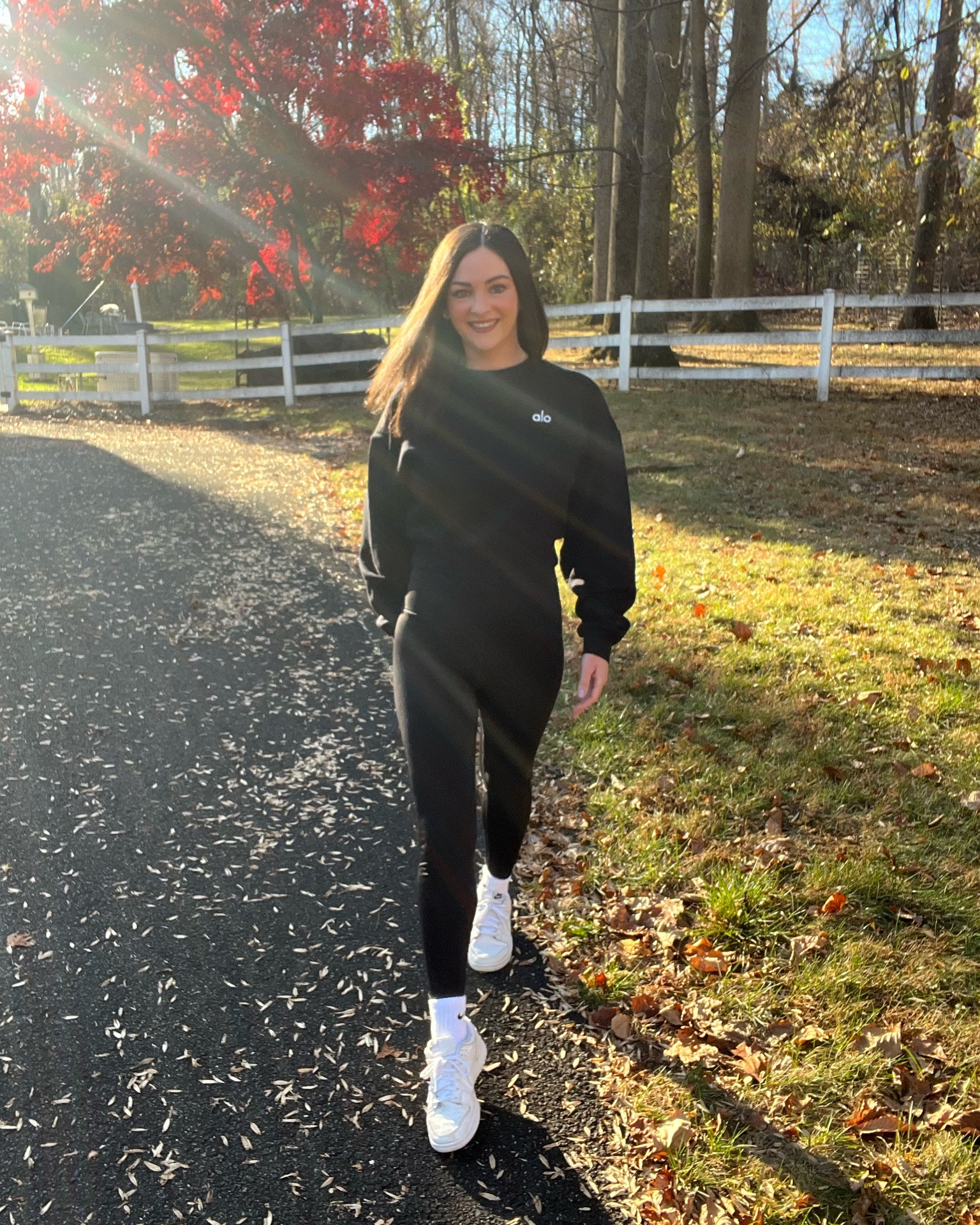 @Alo Yoga 30% off sale is dangerous for anyone who lives in activewear 🖤 I finally grabbed the cropped version of the iconic Accolade sweatshirt and paired it with the black Airlift leggings for the ultimate monochromatic off-duty look. Comfy enough for mom life, cute enough to wear on repeat, and somehow makes me feel put together even on chaotic days 🙌

If you’ve been waiting to try Alo or stock up on your favorites, this is the sale to shop 👏

#aloyoga #alosale #monochromestyle #activewearstyle #athleisurelook #airliftleggings #alofinds #ltkfitness #ltkstyle #casualchic

#LTKfitnessgoals #LTKActive #LTKSaleAlert
