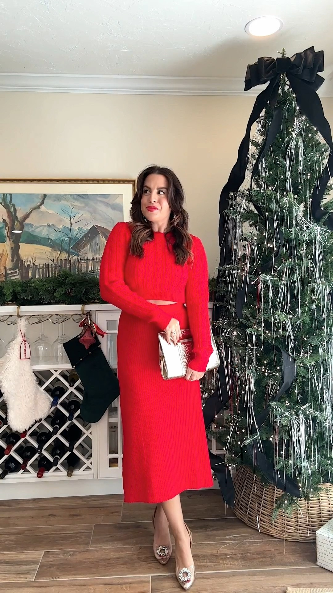 This Amazon set exceeded all of my expectations!!! ✨♥️ It’s the perfect set to wear to any holiday party - I’m wearing a Medium! And the quality is SO good!!



#amazonholidayoutfit #amazonfashion #holidayoutfitideas #holidaystyle #holidayoutfits #amazonootd #amazonholiday #ootd 

#LTKSeasonal #LTKHoliday #LTKfindsunder50