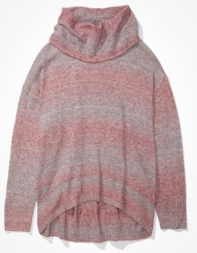 AE Oversized Dreamspun Turtleneck Sweater | American Eagle Outfitters (US & CA)