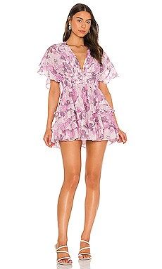 Tularosa Tate Mini Dress in Lyla Tropical Floral from Revolve.com | Revolve Clothing (Global)