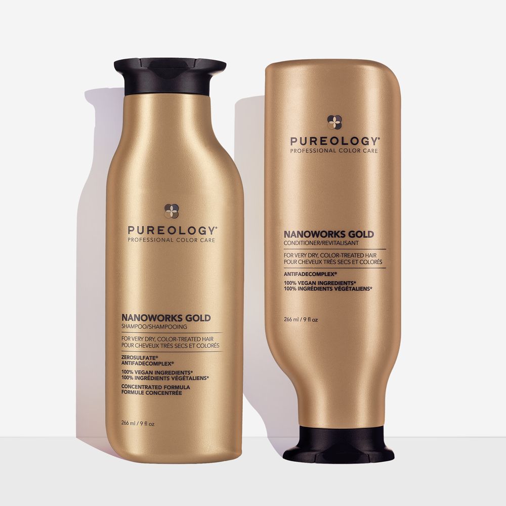 Nanoworks Gold Shampoo & Conditioner Duo For Dull, Very Dry Hair - Pureology | Pureology